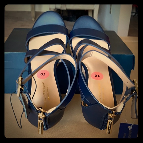 MNY Navy Blue espadrilles. - Picture 2 of 8